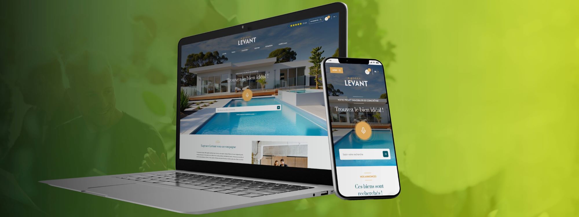 Ajoutez l'IA à votre site immobilier avec le model Levant