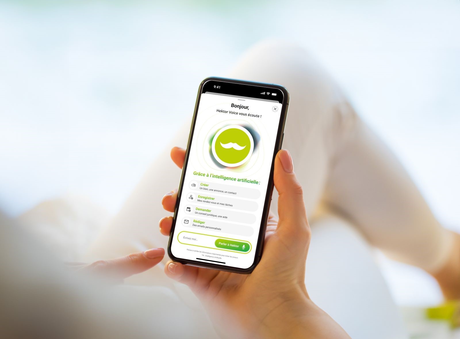 L'application mobile Hektor