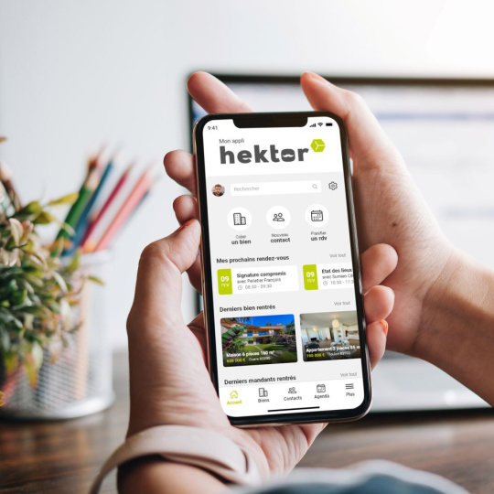 Gagnez du temps avec l'application Hektor