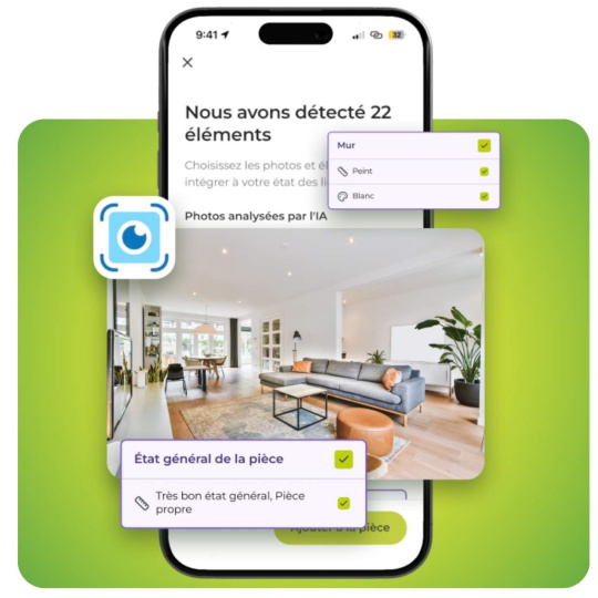La saisie par IA : vos états des lieux en direct &amp; sans effort