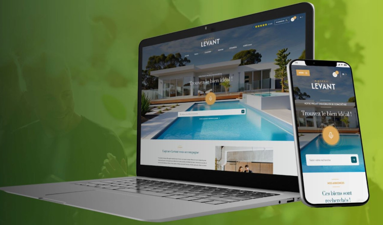 Ajoutez l'IA à votre site immobilier avec le model Levant