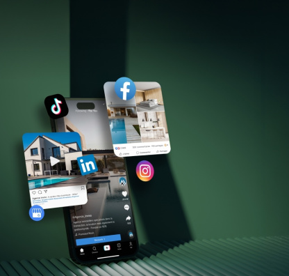 Social Connect : La solution de multidiffusion automatique de vos annonces immobilières sur vos réseaux sociaux & Google Business Profile !