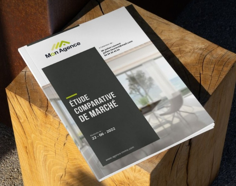 Générez un dossier d'estimation complet, personnalisé à vos couleurs.