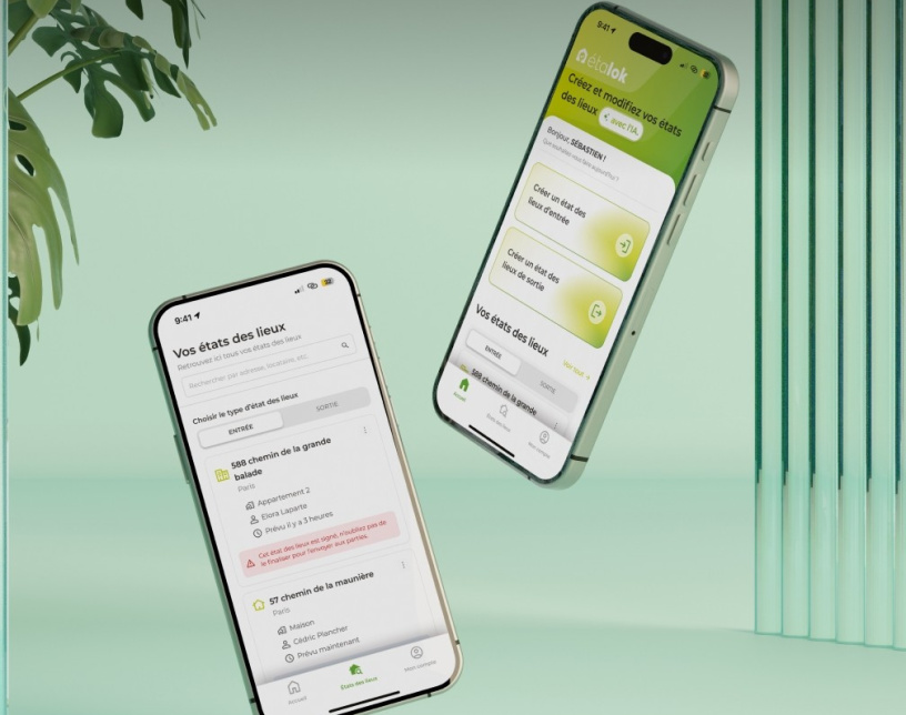 Étalok, Moins de saisie, plus d’efficacité : votre application d’état des lieux dopée à l’IA.