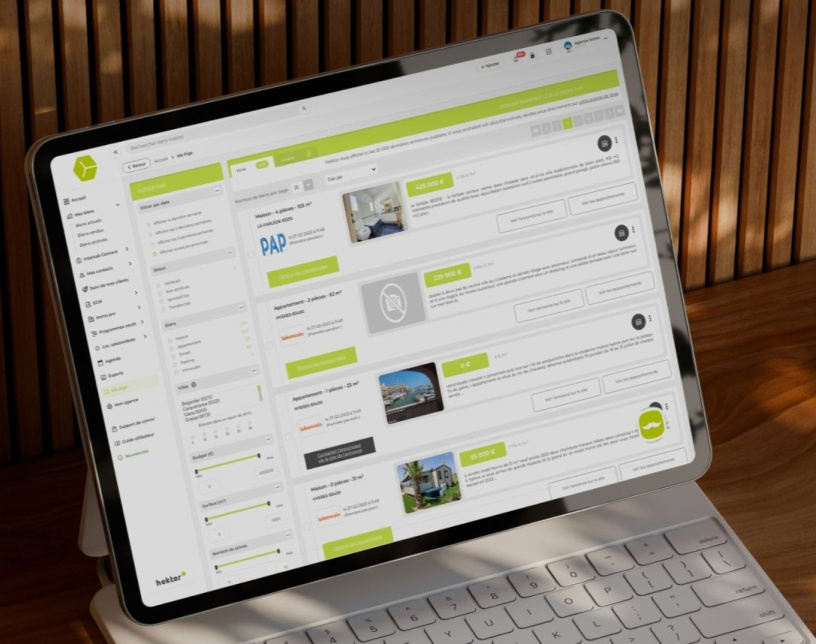 Logiciel de pige et de prospection immobilière pour les professionnels de l’immobilier.