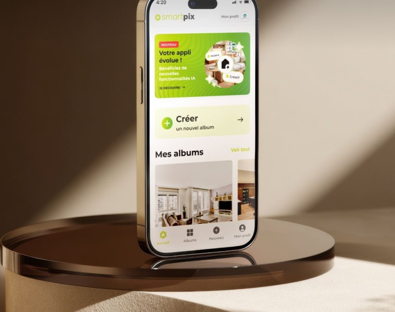 Smartpix, la photo immobilière intelligente : ​ capturez, sublimez, vendez ! 