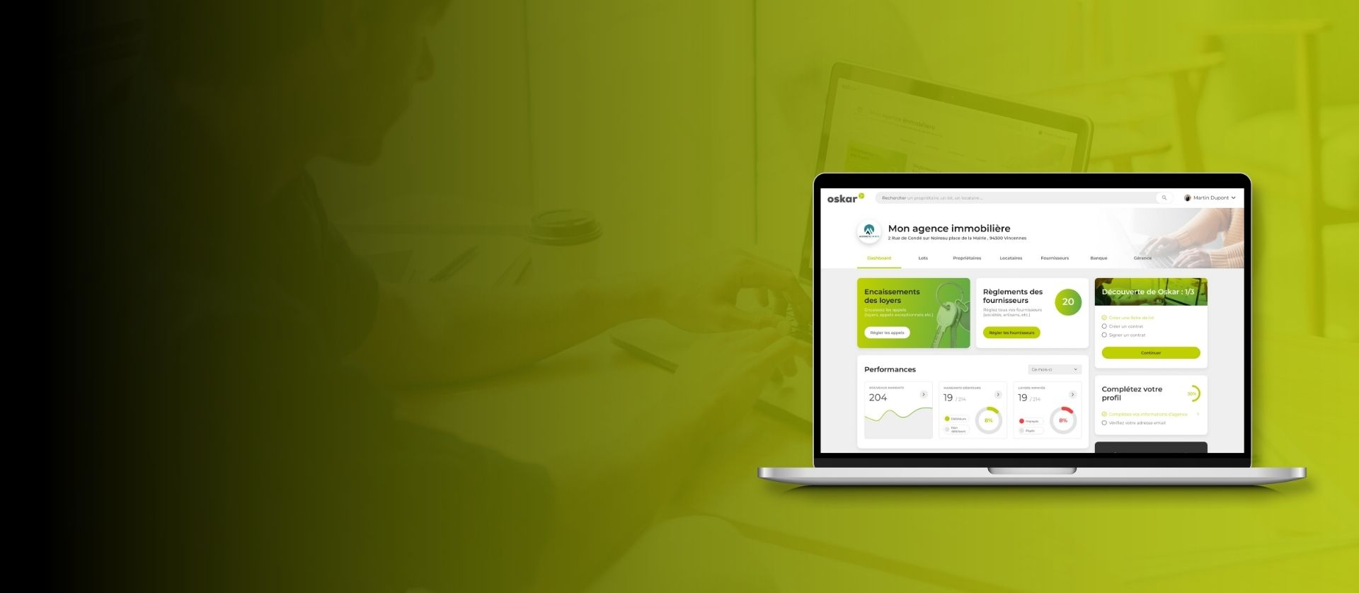 Oskar, logiciel de gestion locative