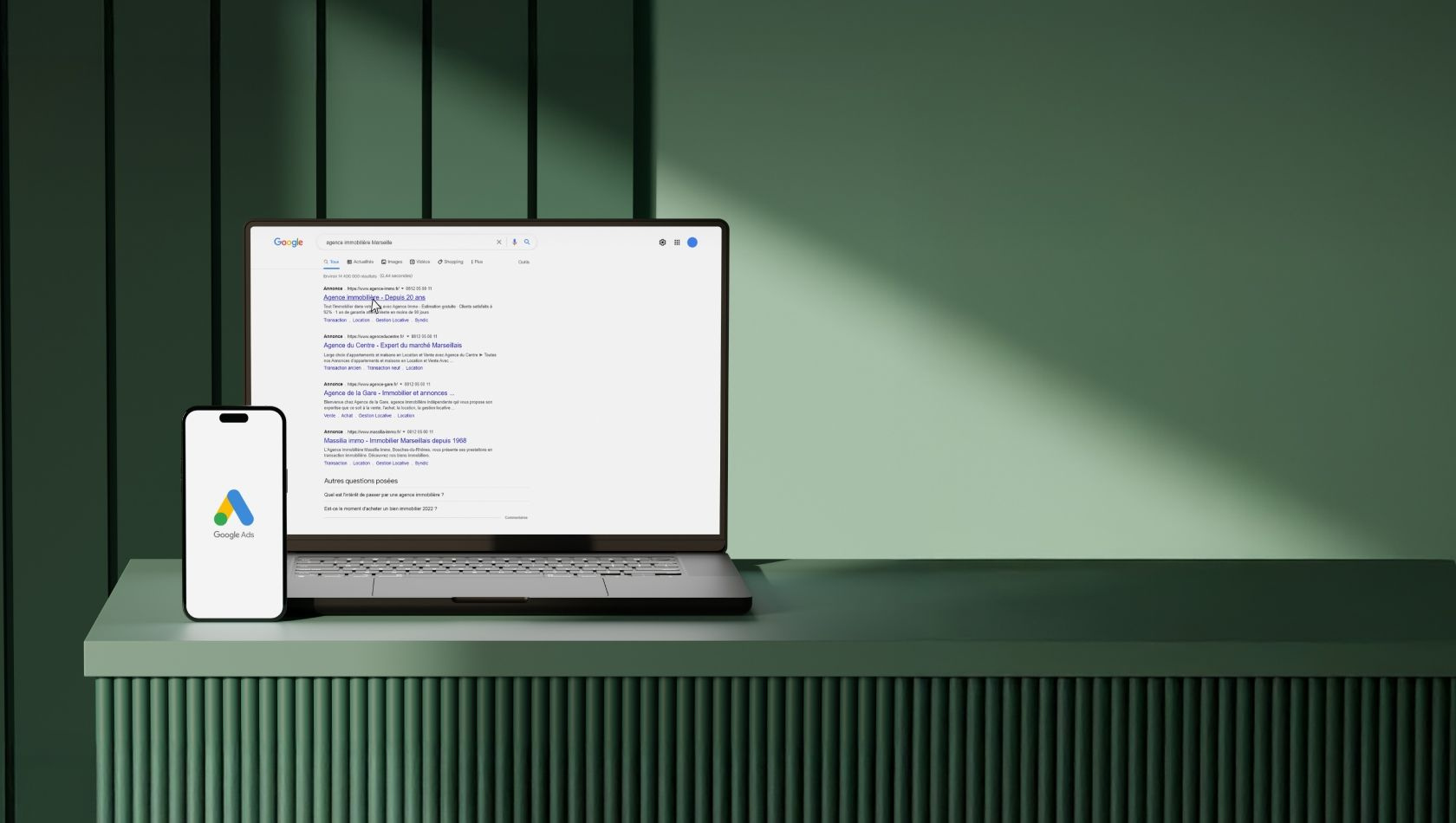 Référencement payant Google Ads