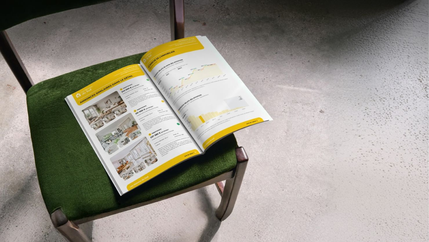 Avis de valeur : Réalisez des estimations fiables, claires et percutantes avec un outil de haute précision.