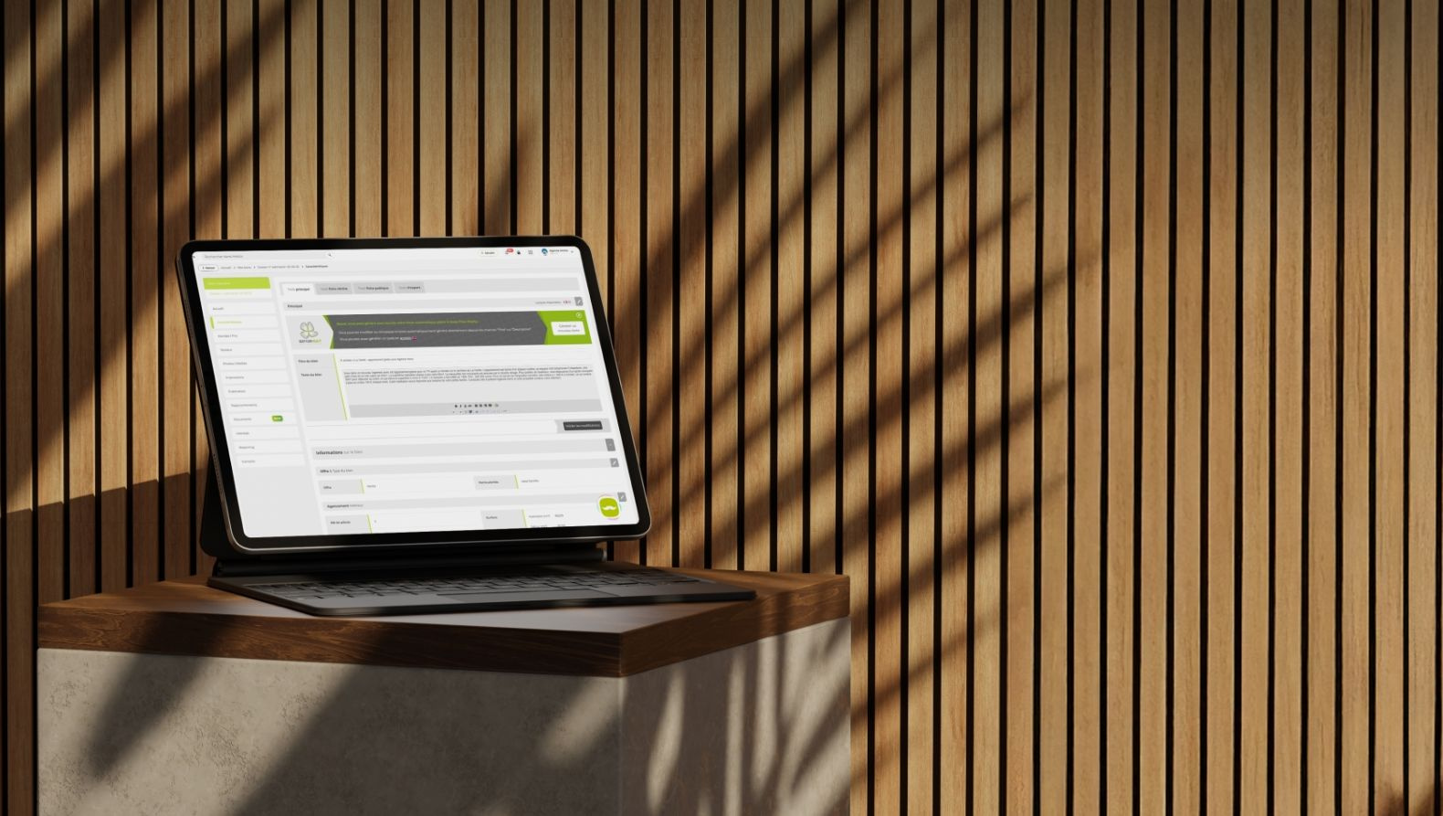 Deep Flow Realty Générez automatiquement les titres et les textes descriptifs de vos annonces