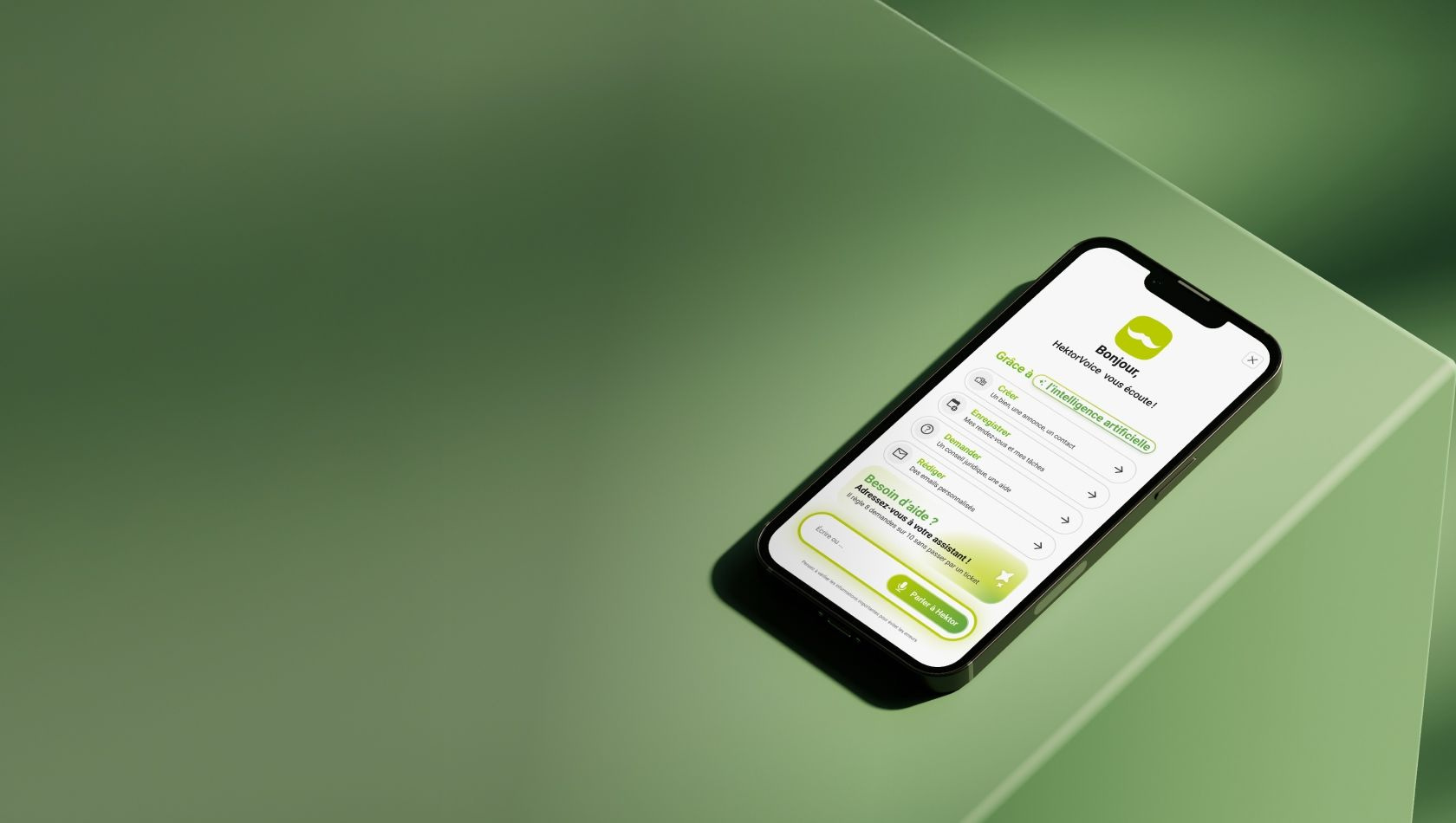 Hektor voice, votre logiciel métier boosté à l'intelligence artificielle