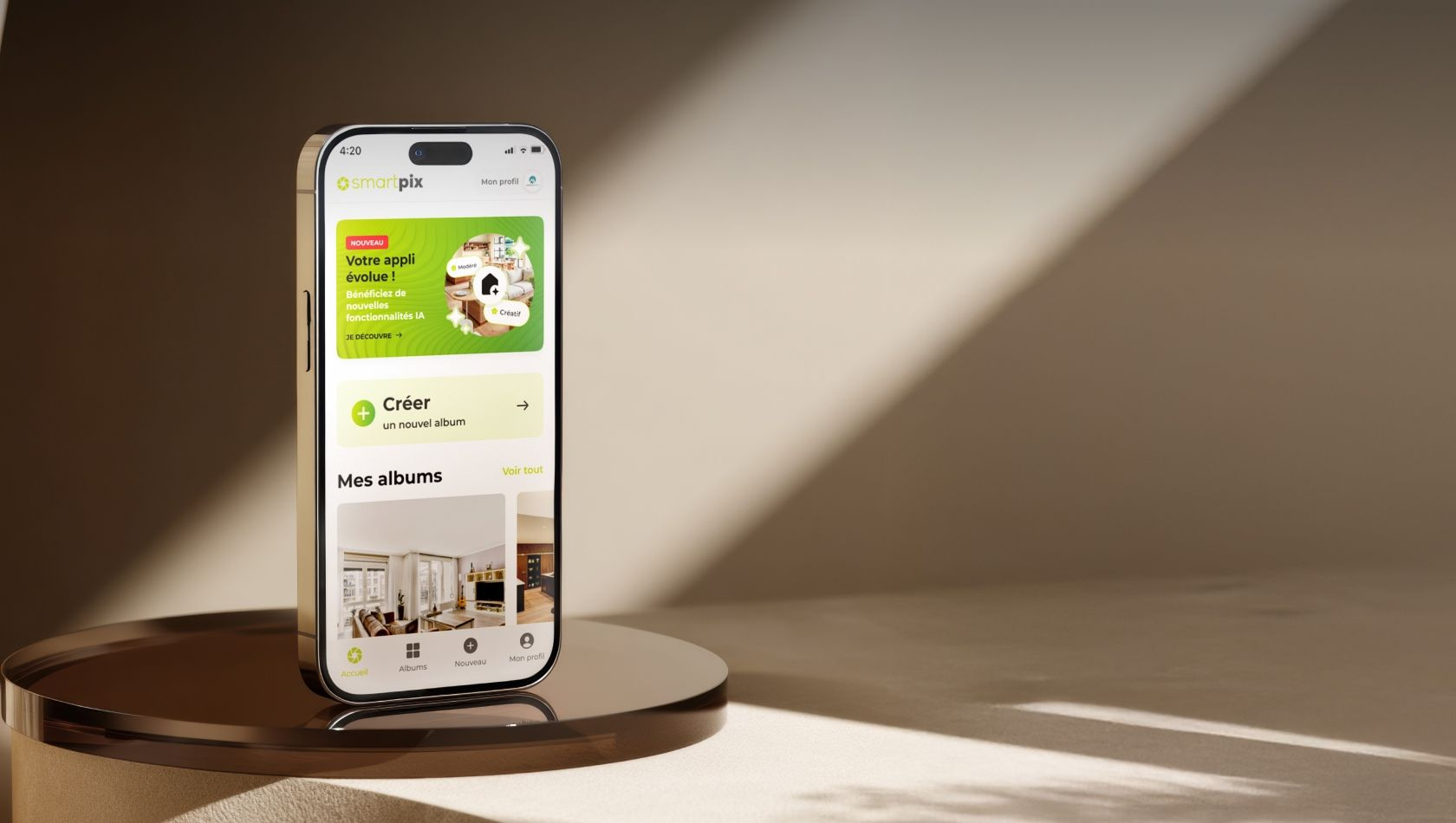 Smartpix options de configuration Ouvert La photo immobilière intelligente : ​ capturez, sublimez, vendez ! 