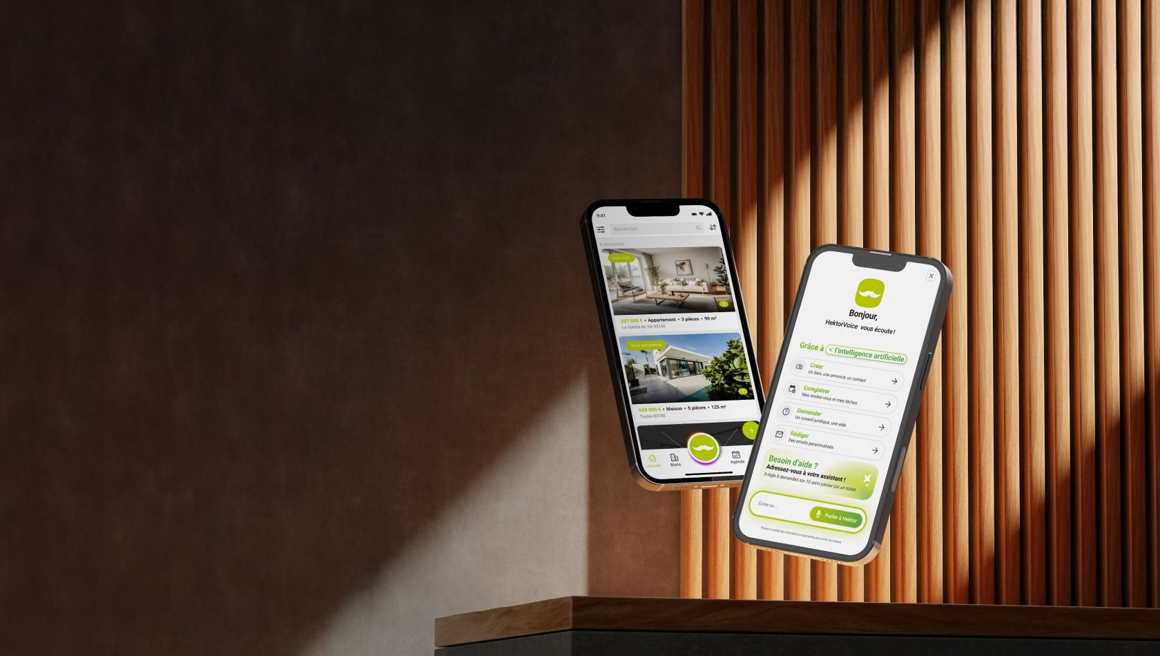 Application mobile hektor