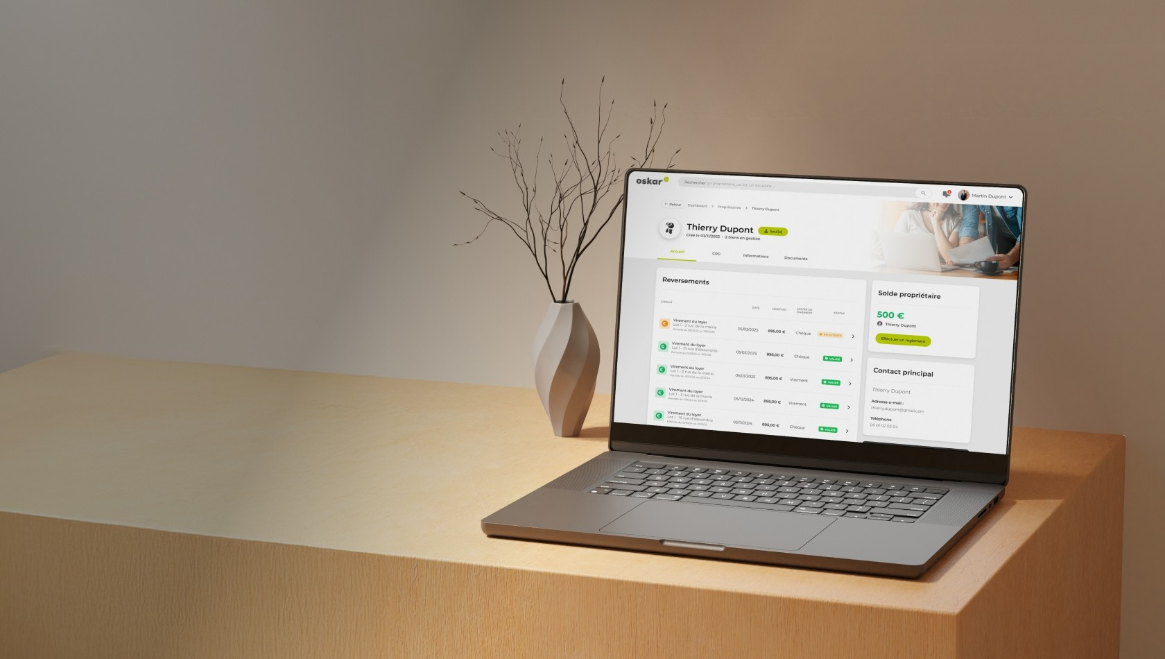 Gestion du portefeuille clients