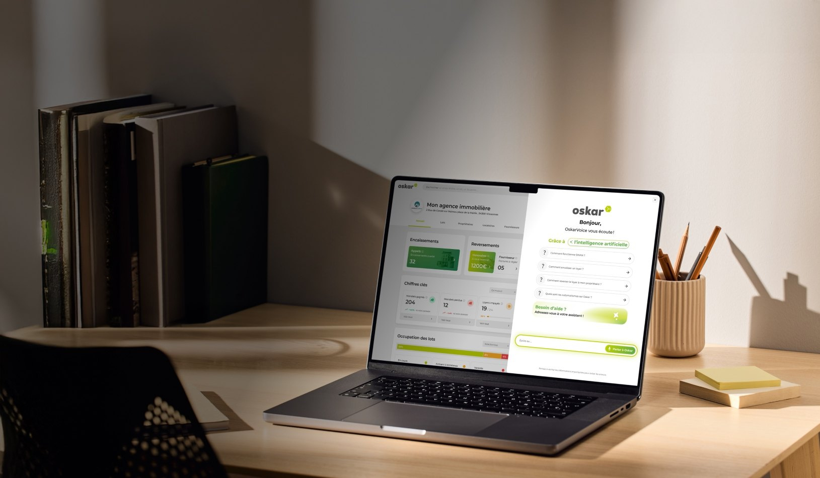 Logiciel de gestion locative, Oskar