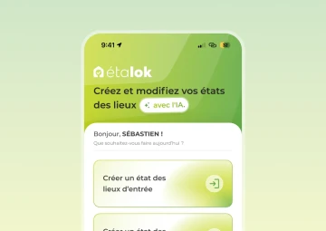 Application d'état des lieux Etalok