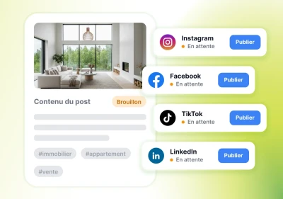 Annonce non diffusée sur les réseaux sociaux