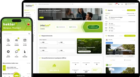 Application mobile et logiciel immobilier Hektor