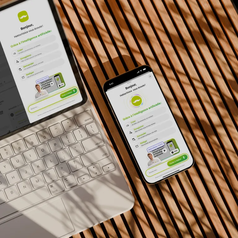Hektor Voice, assistant vocal sur mobile et desktop