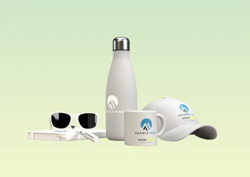 Goodies personnalisables pour agence immobilière