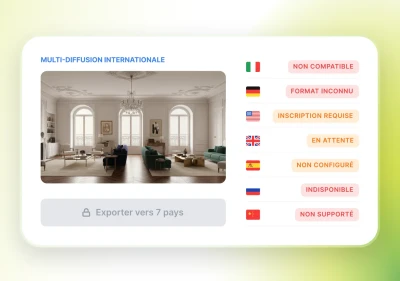 Annonce non diffusée à l'international