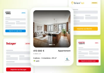 Annonce immobilière démultipliée sur les portails