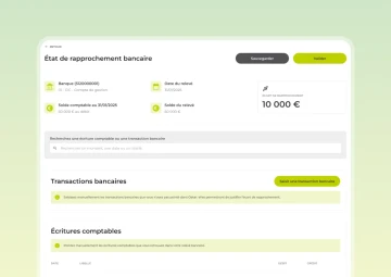 Etat de rapprochement bancaire
