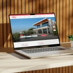 Aperçu site internet immobilier sur PC