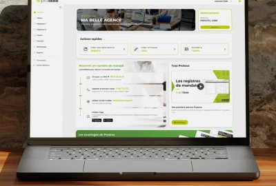 Logiciel de registres immobiliers en ligne