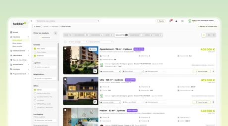Listing de biens sous offre dans Hektor