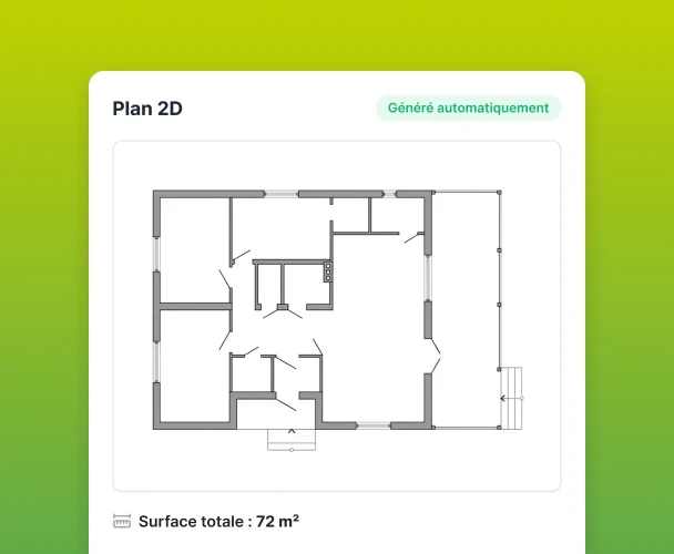 Génération de plan D depuis un smartphone