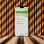 Interface accueil application état des lieux professionnelle