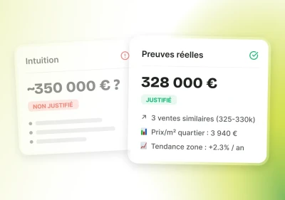 Estimation immobilière pour prendre un mandat