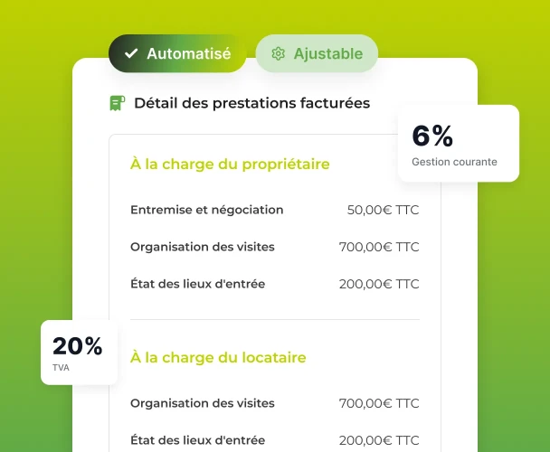 Gestions des honoraires de gestion locative dans Oskar