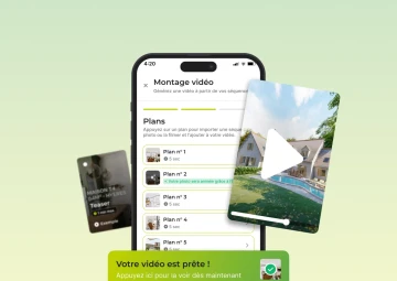 Montage vidéo à partir de photo pour annonce immobilière