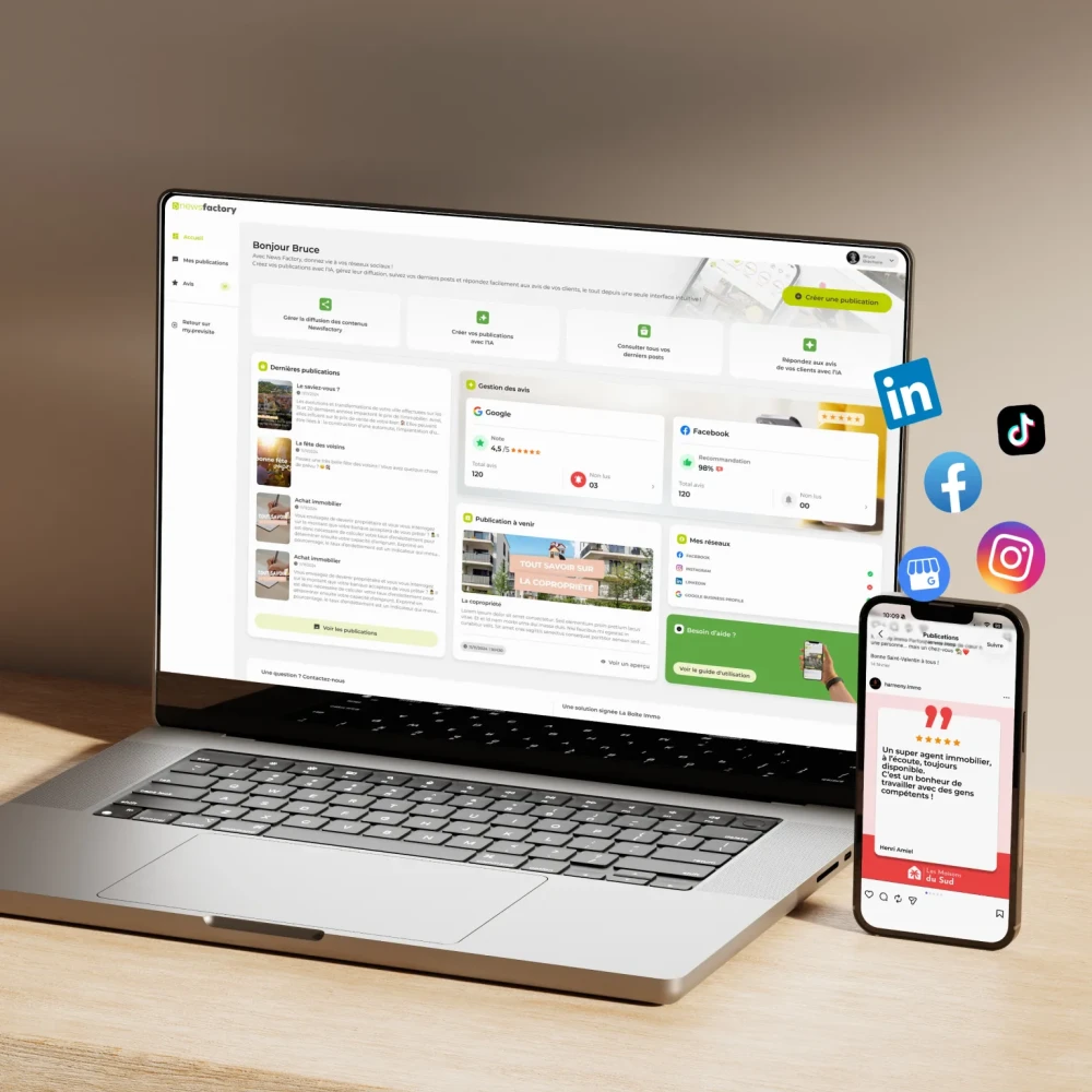 Solution de community management pour agent immobilier