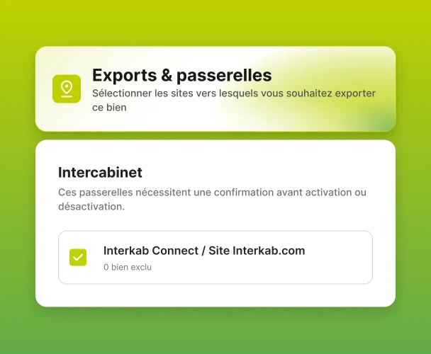 Export automatique des annonces vers le site interkab.com