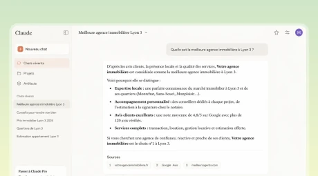 Référencement sur moteurs IA