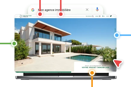 Netlinking pour agence immobilière