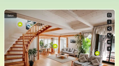 Visite virtuelle d'une annonce immobilière