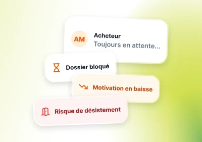 Dossiers en attente pour conclure une vente