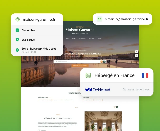 Gestion nom de domaine et adresse mail