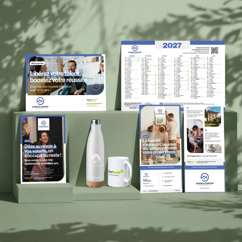 Présentation de goodies immobilier
