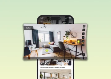 Aperçu de visite virtuelle pour l'immobilier professionnel