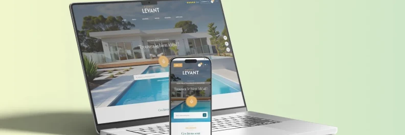 Création de site immobilier