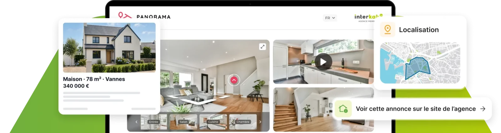 Mini site dédié à un bien immobilier
