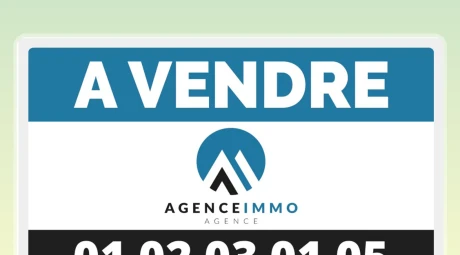 Création de support imprimés personnalisable pour agence immobilière