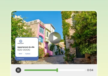 Annonce immobilière en vidéo